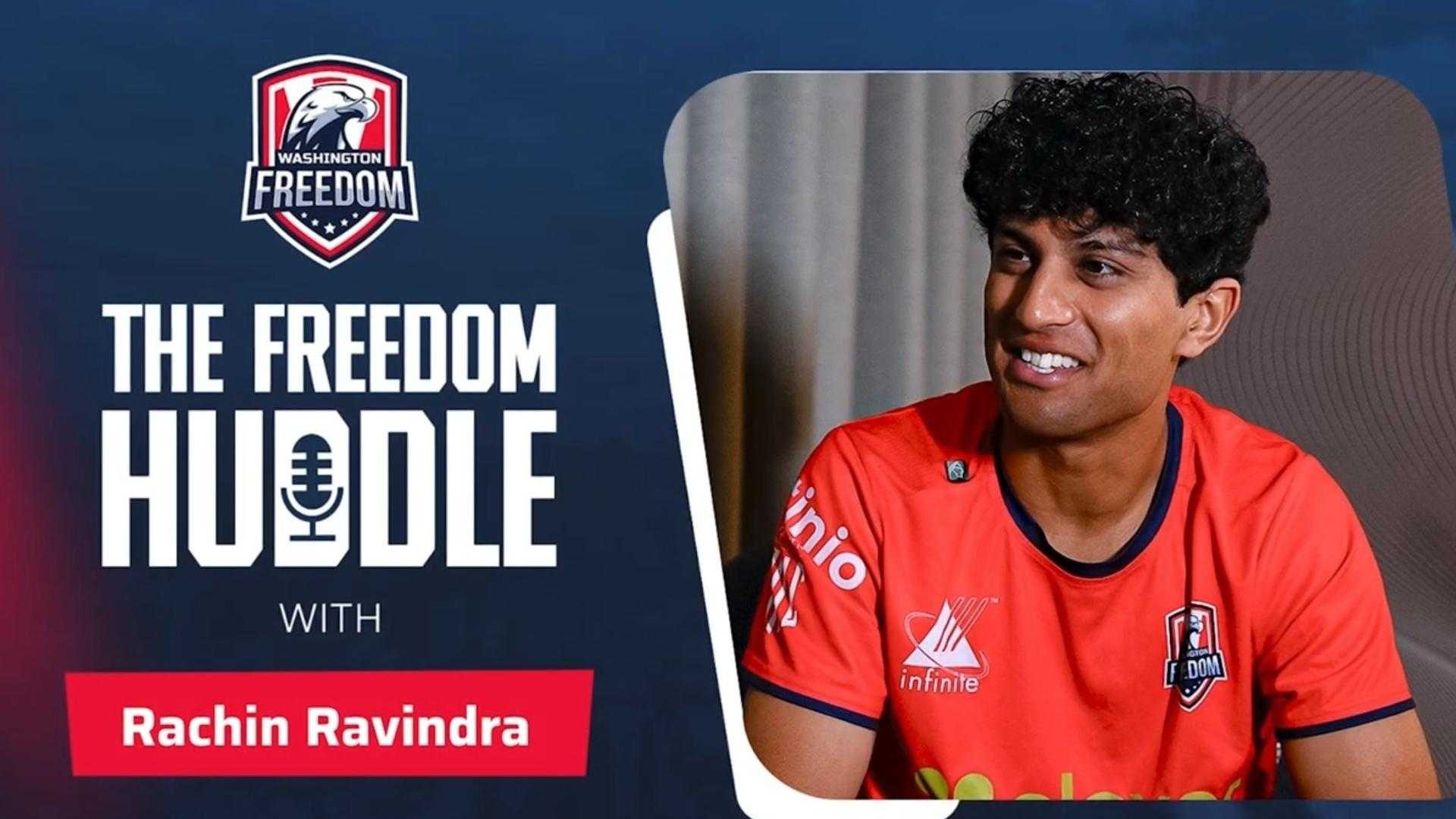 Rachin Ravindra on Washington Freedom Culture, Life on Tour, & Staying Grounded | The Freedom Huddle