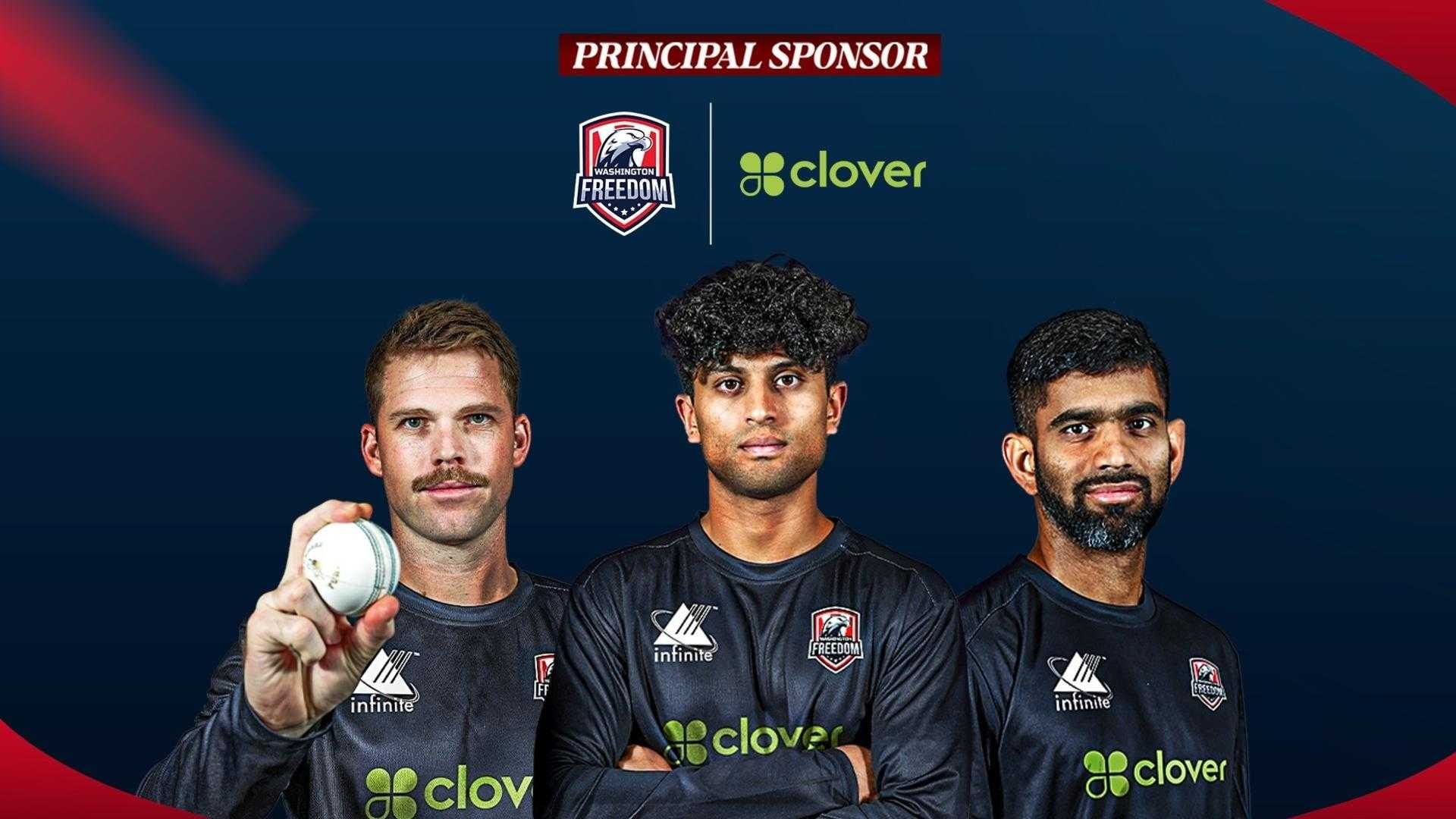 WASHINGTON FREEDOM ANNOUNCES MULTI-YEAR PARTNERSHIP WITH CLOVER